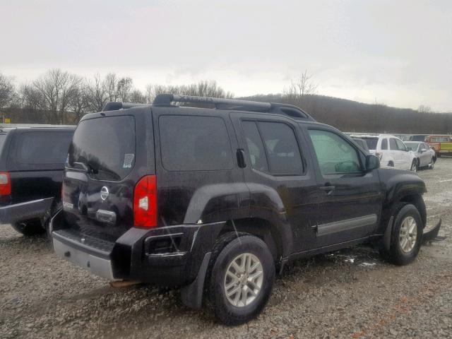 5N1AN0NW9EN806654 - 2014 NISSAN XTERRA X BLACK photo 4