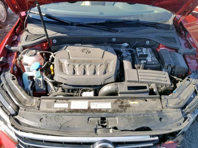 1VWBA7A34JC020305 - 2018 VOLKSWAGEN PASSAT SE RED photo 7