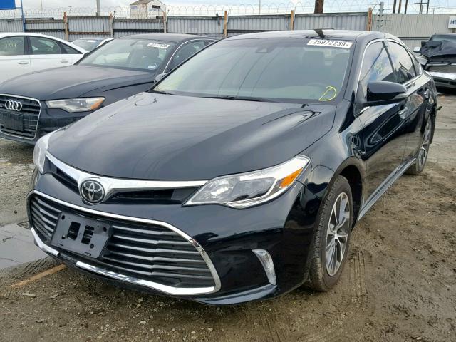 4T1BK1EB5HU262180 - 2017 TOYOTA AVALON XLE BLACK photo 2