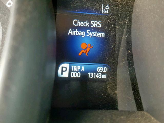 4T1BK1EB5HU262180 - 2017 TOYOTA AVALON XLE BLACK photo 8