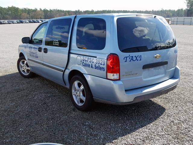 1GNDV23107D167522 - 2007 CHEVROLET UPLANDER L 蓝色 照片 3