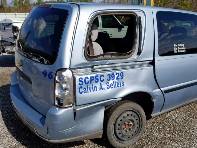 1GNDV23107D167522 - 2007 CHEVROLET UPLANDER L 蓝色 照片 9