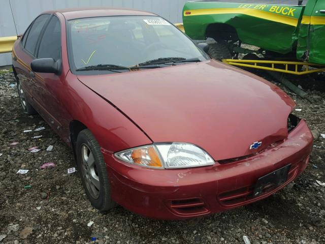 1G1JF52T9Y7321277 - 2000 CHEVROLET CAVALIER L RED photo 1