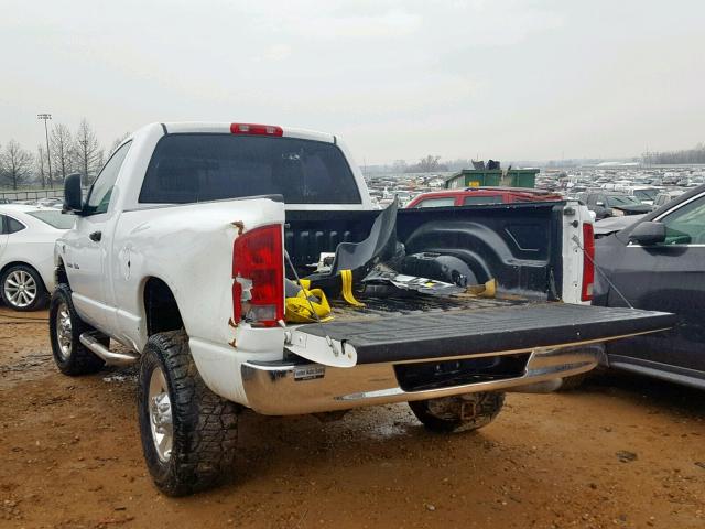 3D7MX46CX6G288450 - 2006 DODGE RAM 3500 S WHITE photo 3