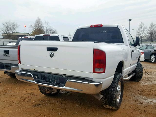 3D7MX46CX6G288450 - 2006 DODGE RAM 3500 S WHITE photo 4