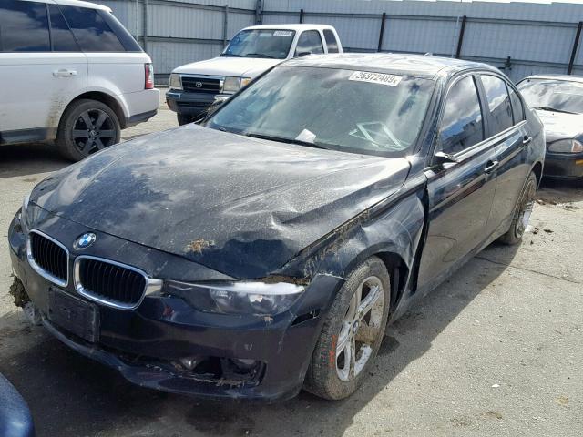 WBA3D3C51EK153215 - 2014 BMW 328 D BLACK photo 2