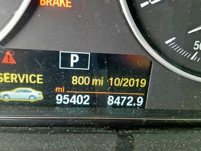 WBA3D3C51EK153215 - 2014 BMW 328 D BLACK photo 8