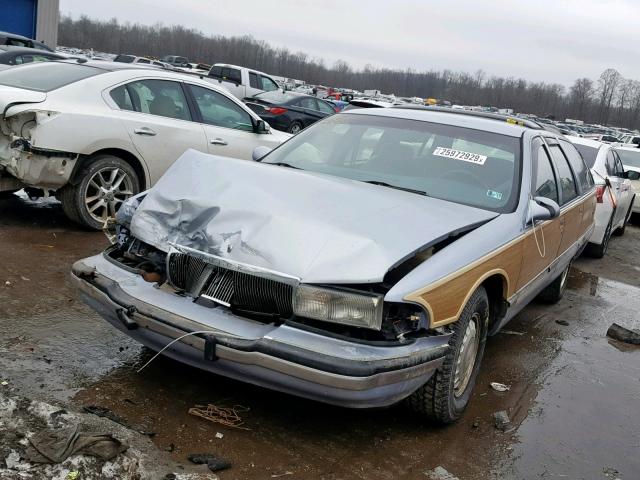 1G4BR82P1TR412446 - 1996 BUICK ROADMASTER TWO TONE photo 2