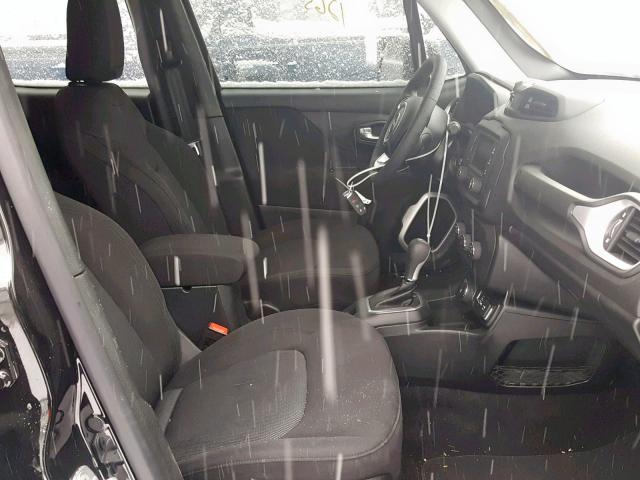 ZACCJBAB5JPJ27311 - 2018 JEEP RENEGADE S შავი ფოტო 5