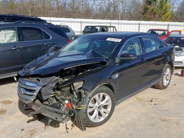 1FAHP2EW1BG165885 - 2011 FORD TAURUS SEL BLACK photo 2