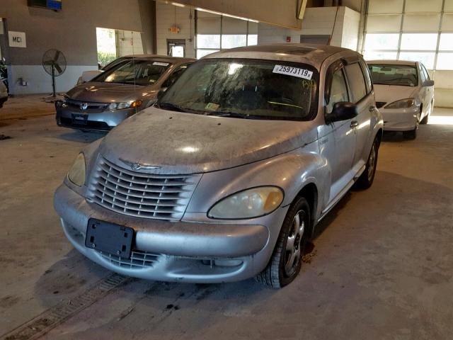 3C8FY4BB71T629041 - 2001 CHRYSLER PT CRUISER SILVER photo 2