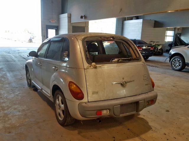 3C8FY4BB71T629041 - 2001 CHRYSLER PT CRUISER SILVER photo 3