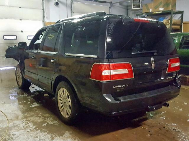 5LMJJ2J51EEL05369 - 2014 LINCOLN NAVIGATOR 黑色 照片 3