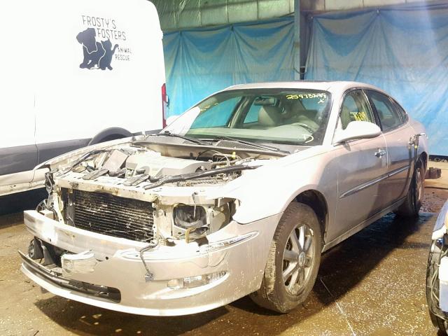 2G4WD582681136436 - 2008 BUICK LACROSSE C SILVER photo 2