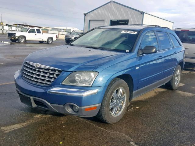 2C8GF68435R373701 - 2005 CHRYSLER PACIFICA T BLUE photo 2