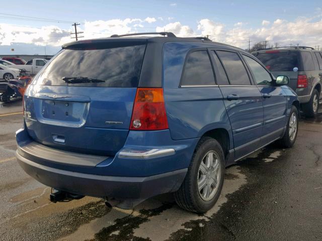 2C8GF68435R373701 - 2005 CHRYSLER PACIFICA T BLUE photo 4