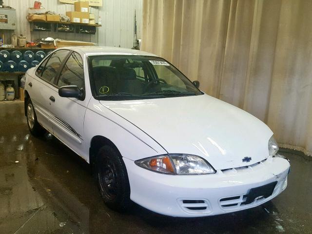 1G1JC524117422014 - 2001 CHEVROLET CAVALIER B WHITE photo 1