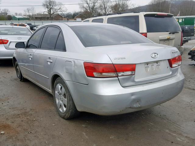 KMHET46C16A135895 - 2006 HYUNDAI SONATA GL SILVER photo 3