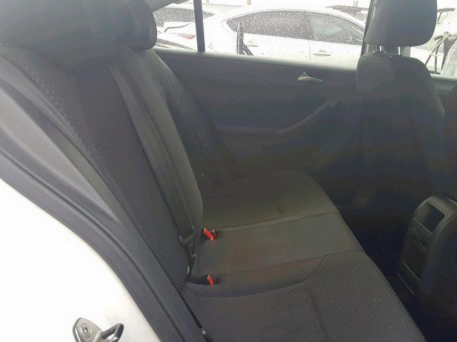 3VW2K7AJ5EM321648 - 2014 VOLKSWAGEN JETTA BASE WHITE photo 6