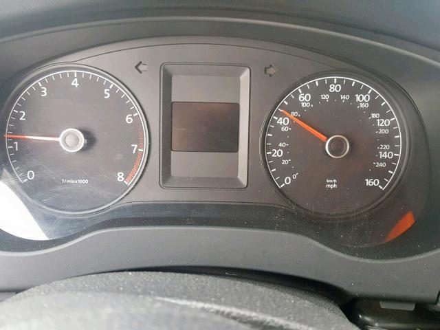 3VW2K7AJ5EM321648 - 2014 VOLKSWAGEN JETTA BASE WHITE photo 8