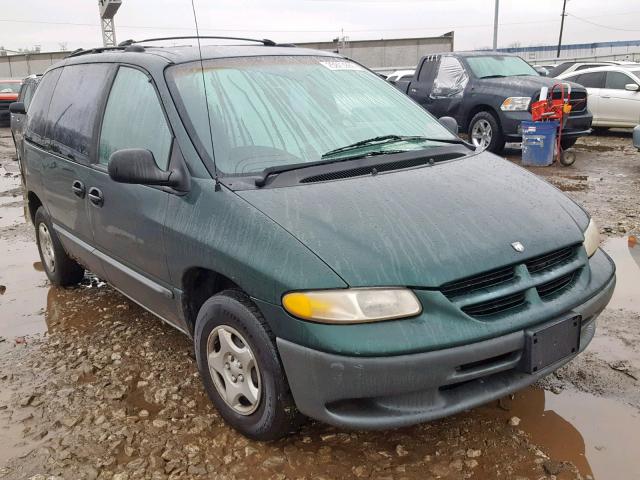 2B4FP2534XR206214 - 1999 DODGE CARAVAN GREEN photo 1