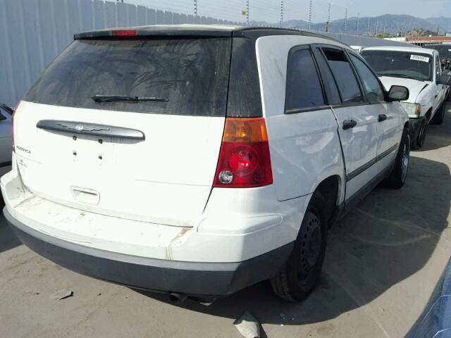 2C4GM48L65R448121 - 2005 CHRYSLER PACIFICA WHITE photo 4