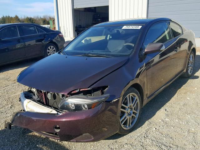 JTKDE167880245579 - 2008 TOYOTA SCION TC 勃艮第红 照片 2