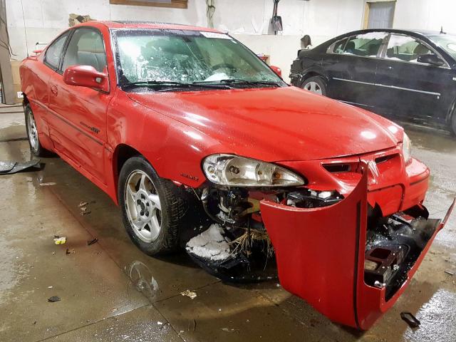 1G2NW12E12C107311 - 2002 PONTIAC GRAND AM G RED photo 1