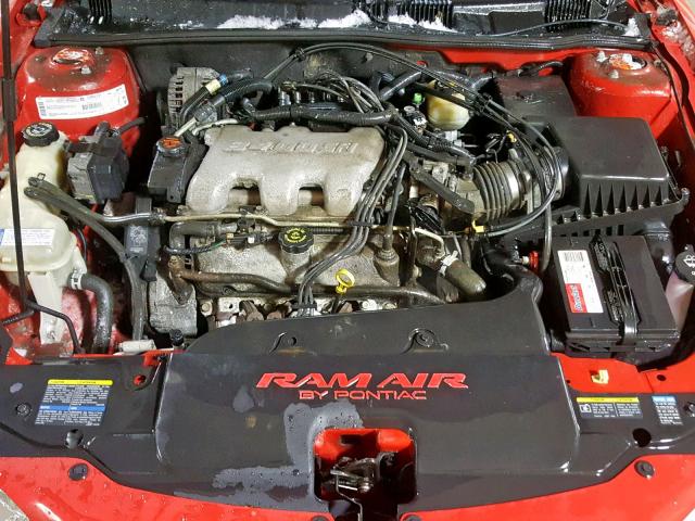 1G2NW12E12C107311 - 2002 PONTIAC GRAND AM G RED photo 7