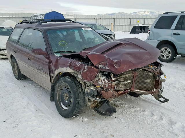 4S3BG685XX7629810 - 1999 SUBARU LEGACY OUT MAROON photo 1