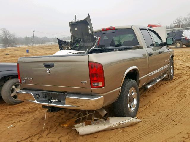 3D7LL38C06G247453 - 2006 DODGE RAM 3500 S BROWN photo 4