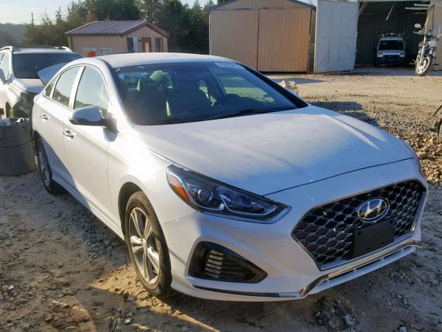 5NPE34AFXJH727335 - 2018 HYUNDAI SONATA SPO WHITE photo 1