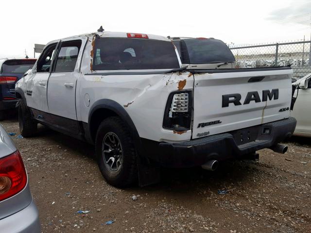 1C6RR7YT7GS118718 - 2016 RAM 1500 REBEL თეთრი ფოტო 3