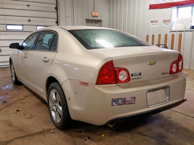 1G1ZG57K194236758 - 2009 CHEVROLET MALIBU LS BEIGE photo 3