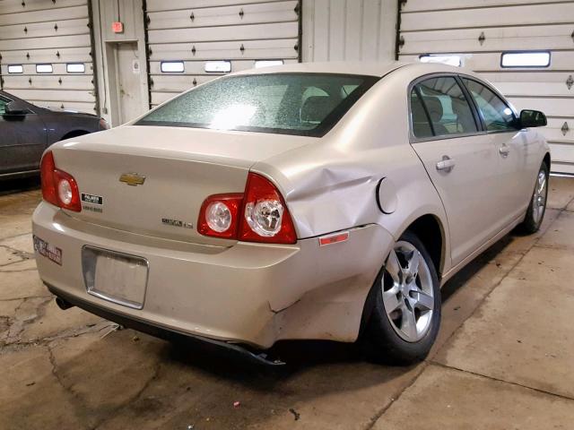 1G1ZG57K194236758 - 2009 CHEVROLET MALIBU LS BEIGE photo 4