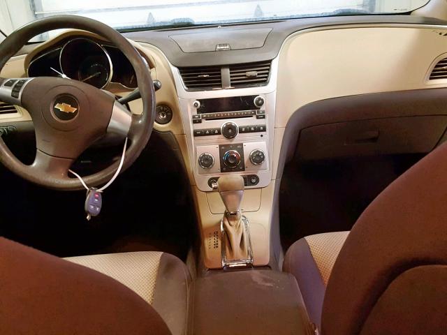 1G1ZG57K194236758 - 2009 CHEVROLET MALIBU LS BEIGE photo 9