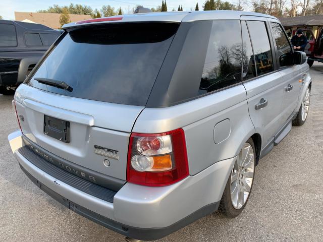 SALSH23458A132102 - 2008 LAND ROVER RANGE ROVE SILVER photo 4