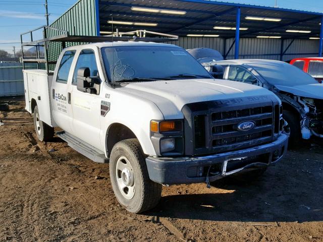 1FTWW31R78EB90398 - 2008 FORD F350 SRW S WHITE photo 1