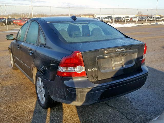 YV1MS382272263862 - 2007 VOLVO S40 2.4I BLACK photo 3