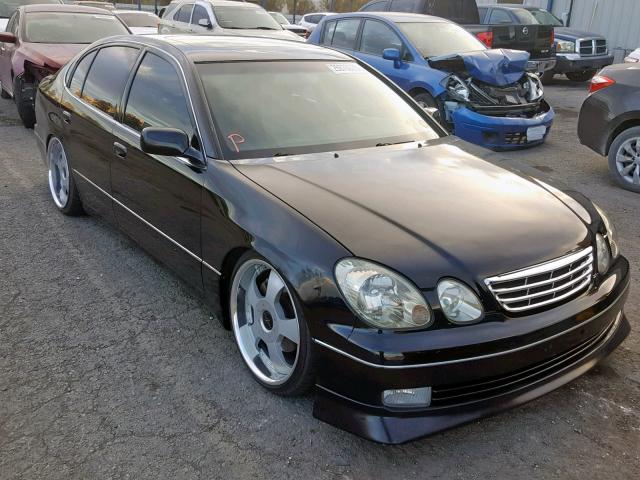 JT8BH68X8W0010367 - 1998 LEXUS GS 400 BLACK photo 1