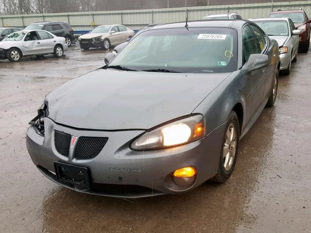 2G2WP522751201797 - 2005 PONTIAC GRAND PRIX GRAY photo 2