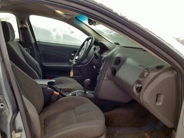 2G2WP522751201797 - 2005 PONTIAC GRAND PRIX GRAY photo 5