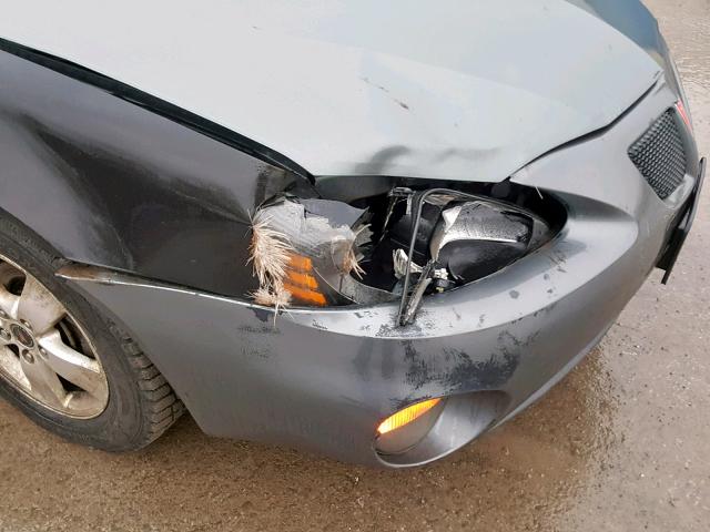 2G2WP522751201797 - 2005 PONTIAC GRAND PRIX GRAY photo 9
