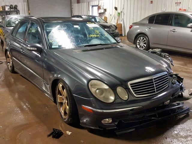 WDBUF65J13A293506 - 2003 MERCEDES-BENZ E 320 BLACK photo 1