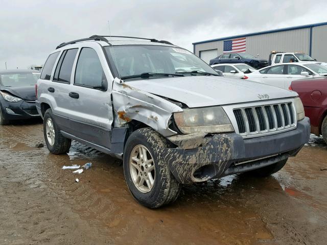 1J4GX48SX4C222258 - 2004 JEEP GRAND CHER SILVER photo 1