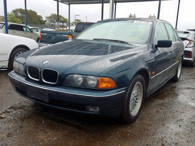 WBADE6329VBW54314 - 1997 BMW 540 I AUTO GREEN photo 2