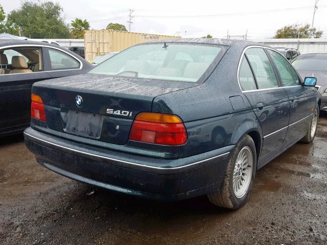 WBADE6329VBW54314 - 1997 BMW 540 I AUTO GREEN photo 4