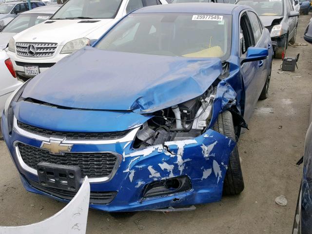 1G11D5SL0FF128556 - 2015 CHEVROLET MALIBU 2LT BLUE photo 2