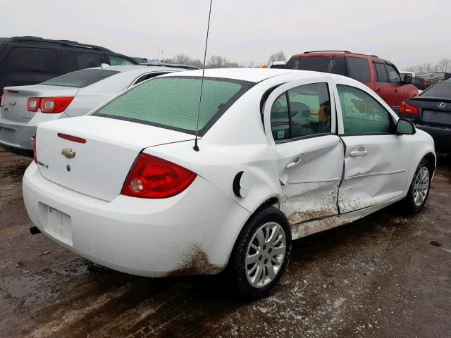 1G1AD5F52A7143820 - 2010 CHEVROLET COBALT 1LT WHITE photo 4