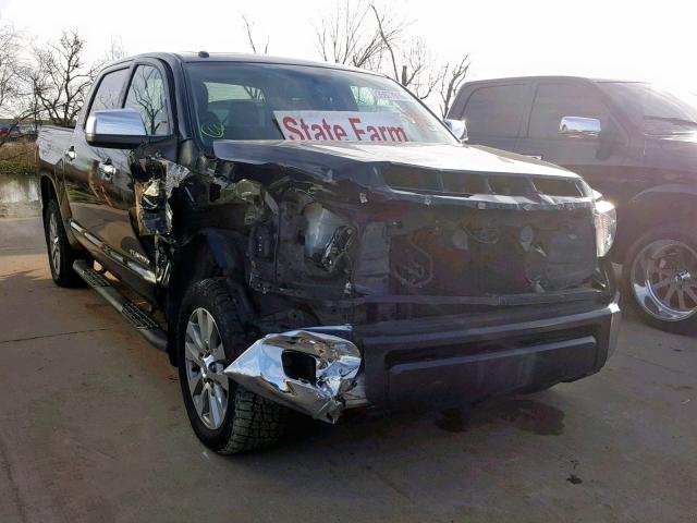 5TFFY5F17EX151920 - 2014 TOYOTA TUNDRA CRE BLACK photo 1